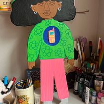My project for course: Paper Mache for Beginners: Sculpt a Colorful Character. Traditional illustration, Character Design, To, Design, Art To, s, and Creating with Kids project by Emily - 02.01.2023