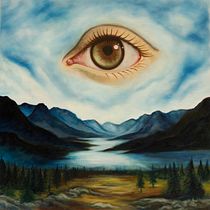 Mi proyecto del curso: Pintura al óleo: crea paisajes surrealistas. Fine Arts, Painting, and Oil Painting project by luisaurbiola - 03.16.2023