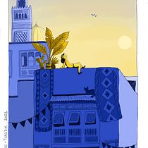 My project for course: Urban Illustration with Procreate Ein Projekt aus dem Bereich Traditionelle Illustration, Skizzenentwurf, Digitale Illustration, Digitale Malerei und Sketchbook von laudine.fauconet - 16.03.2023