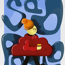 Meu projeto do curso: Ilustração de personagens expressivos. Traditional illustration, Character Design, Drawing, and Digital Illustration project by Gabriel Gimenez - 03.16.2023