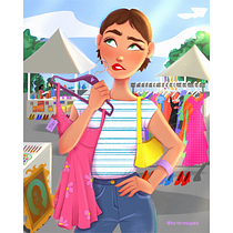 Mi proyecto del curso: ¿Me lo compro o no?... . Traditional illustration, Digital Illustration, and Digital Drawing project by tesandwhite - 03.16.2023