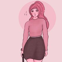 Meu projeto do curso: Design de personagens com identidade no Procreate. Ilustração tradicional, Design de personagens, Ilustração digital, Desenho artístico, Desenho digital, e Desenho anatômico projeto de Gabriela Farias Moreira - 15.03.2023