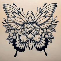 Mi proyecto - Prácticas. Un projet de Illustration traditionnelle, Illustration numérique , et Conception de tatouage de Beatriz Madrid - 17.03.2023
