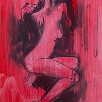 My project for course: Contemporary Drawing of the Human Figure. Een project van Traditionele illustratie,  Beeldende kunst,  Tekening,  Artistieke tekening,  Acr, lschilderij y Anatomisch tekenen van Matt Taylor - 17.03.2023