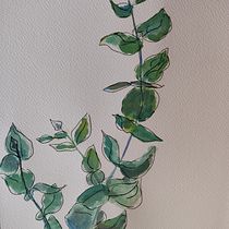 Mein Abschlussprojekt für den Kurs: Naturillustration mit Aquarell und Kohle. Traditional illustration, Painting, and Naturalistic Illustration project by morena_koebke - 03.17.2023