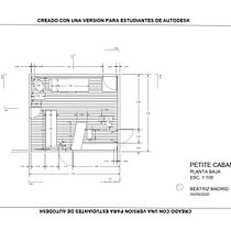 Mi proyecto del curso: Introducción al dibujo arquitectónico en AutoCAD Ein Projekt aus dem Bereich Architektur, Innenarchitektur, Innendesign, L, schaftsbau, Architektonische Illustration und ArchVIZ von Beatriz Madrid - 17.03.2023