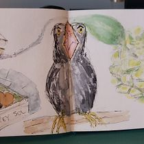 My project for course: Artistic Watercolor Sketching: Dare to Express Your Ideas. Ilustração tradicional, Esboçado, Criatividade, Desenho, Pintura em aquarela, e Sketchbook projeto de Nicole - 09.03.2023