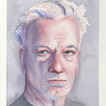 My project for course: Artistic Portrait with Watercolors. Fine Arts, Painting, Watercolor Painting, and Portrait Drawing project by Brian Wright - 03.17.2023
