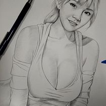 Mi proyecto del curso: Cuaderno de retratos a línea con grafito. Artes plásticas, Esboçado, Desenho, Desenho de retrato, e Sketchbook projeto de Carlos Adrián De La Paz Almaraz - 17.03.2023