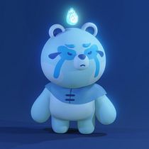 Meu projeto do curso: Criação de personagens Kawaii em 3D com Blender Ein Projekt aus dem Bereich Traditionelle Illustration, Design von Figuren, Digitale Illustration, 3-D-Modellierung und Manga von Carlos Cavalcante - 18.03.2023
