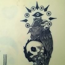Mi proyecto del curso: Tatuaje para principiantes. Un progetto di Design di tatuaggi di yonyonix22 - 18.03.2023