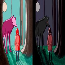 Meu projeto do curso: Introdução à psicologia da cor: a narrativa cromática. Traditional illustration, Fine Arts, Painting, Watercolor Painting, Children's Illustration, Narrative, and Color Theor project by Tomas - 03.18.2023