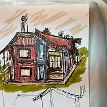 My project for course: Expressive Architectural Sketching with Colored Markers. Sketching, Drawing, Architectural Illustration, Sketchbook & Ink Illustration project by Berni Dodd - 02.23.2023