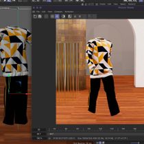 My project for course: Digital Streetwear Design in CLO 3D and Cinema 4D. Animation, Character Animation, 3D Animation, Fashion Design, and 3D Modeling project by Favour Ojemeh - 03.18.2023