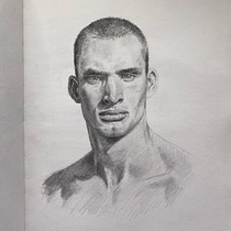 Mi proyecto del curso: Retrato realista con lápiz de grafito. Ilustração tradicional, Artes plásticas, Esboçado, Desenho a lápis, Desenho, Desenho de retrato, Desenho realista, Desenho artístico, e Desenho anatômico projeto de Joseph Maureira - 19.03.2023