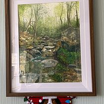 My project for course: Painting Realistic Watercolor Landscapes. Fine Arts, Sketching, Watercolor Painting, Naturalistic Illustration, and Painting project by Jeanette Wilson - 03.08.2023