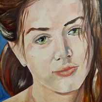 Mi proyecto del curso: Retrato con pintura al óleo: explora la luz y las sombras. Fine Arts, Painting, and Oil Painting project by Teresita Sabarots - 03.19.2023