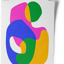 Meu projeto do curso: Composição de arte abstrata: crie seu design. Design, Traditional illustration, Fine Arts, Graphic Design, and Digital Design project by limabreubia - 02.11.2023