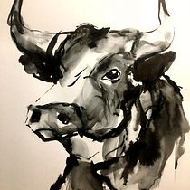 Mi proyecto del curso: Introducción a la ilustración con tinta china. Ilustração tradicional, Artes plásticas, Desenho e Ilustração com tinta projeto de Adolfo Dell´Orto Selman - 20.03.2023
