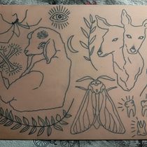 Il mio progetto del corso: Tatuaggio per principianti. Un progetto di Design di tatuaggi di lucrezia__99 - 20.03.2023