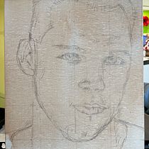 My project for course: Portrait Painting with Oil: Explore Light and Shade. Fine Arts, Painting, and Oil Painting project by Peter Anderson - 03.18.2023