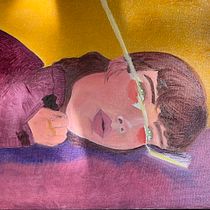 Meu projeto do curso: Retratos contemporâneos a óleo. Ilustração tradicional, Artes plásticas, Pintura, e Pintura a óleo projeto de Luciana Porphirio - 26.03.2023
