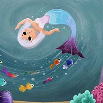 My project for course: Children’s Illustration with Procreate: Paint Magical Scenes. Ilustração tradicional, Ilustração digital, Ilustração infantil, Pintura digital, e Álbum ilustrado projeto de Challeen Rischmuller - 19.03.2023