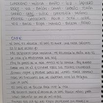 Mi proyecto del curso: Gimnasio de escritura: de la hoja en blanco a la práctica cotidiana Ein Projekt aus dem Bereich Schrift, Kreativität, Stor, telling, Erzählung und Kreatives Schreiben von lboni0994 - 20.03.2023