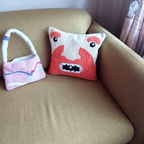 My project for course: Punch Needle XL Embroidery. Bordado, Decoração de interiores, Punch needle, e Design têxtil projeto de Kubra Demirtoz - 02.04.2023