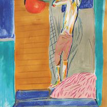 Mi proyecto del curso: Dibujo expresivo de la figura humana: explora formas y colores. Fine Arts, Pencil Drawing, Drawing, Portrait Drawing, Realistic Drawing, Figure Drawing, and Gouache Painting project by Carmen Navarro González - 03.22.2023