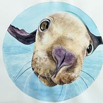 My project for course: Expressive Animal Portraits in Watercolor. Un progetto di Illustrazione tradizionale, Pittura ad acquerello, Disegno realistico e Illustrazione naturalistica di Viera Strakova - 22.03.2023