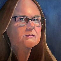 My project for course: Portrait Painting with Oil: Explore Light and Shade. Fine Arts, Painting, and Oil Painting project by Mary Johnson - 03.22.2023