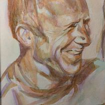 Mi proyecto del curso: Retrato artístico en acuarela. Fine Arts, Painting, Watercolor Painting, and Portrait Drawing project by begobpg74 - 03.22.2023