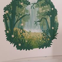 Il mio progetto del corso: Pittura di paesaggi fantastici a guazzo. Traditional illustration, Painting, and Gouache Painting project by Irene Gerelli - 03.22.2023