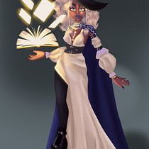 Meu projeto do curso: Design de personagens com identidade no Procreate. Projekt z dziedziny Trad, c, jna ilustracja, Projektowanie postaci, Ilustracja c, frowa,  R, sunek art, st, czn, R, sunek c, frow, R i sunek anatomiczn użytkownika Julliana de Paula - 17.03.2023