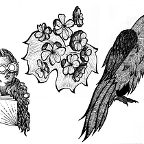 Mi proyecto del curso: Diseño de tatuajes Blackwork. Un projet de Illustration traditionnelle, Illustration numérique , et Conception de tatouage de Dalis Co - 23.03.2023