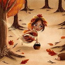 My project for course: Children’s Illustration with Procreate: Paint Magical Scenes. Ilustração tradicional, Ilustração digital, Ilustração infantil, Pintura digital, e Álbum ilustrado projeto de Courtney Munnery - 23.03.2023