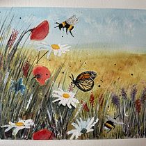 Mi proyecto del curso: Ilustración naturalista con acuarela y carboncillo. Traditional illustration, Painting, and Naturalistic Illustration project by Elizabeth Posada - 03.20.2023