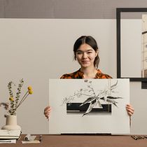 My project for course: Contemporary Botanical Illustration with Ink. Un projet de Illustration traditionnelle, Dessin artistique, Illustration botanique et Illustration à l'encre de Fujiko Rose - 24.03.2023