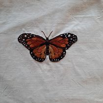 Mon projet du cours : Technique de broderie réaliste. Traditional illustration, Embroider, and Textile Design project by Pricile Richart - 03.24.2023