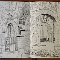 Mi proyecto del curso: Diario ilustrado: llena tu sketchbook de vivencias. Traditional illustration, Sketching, Drawing, Sketchbook & Ink Illustration project by jzalacain - 03.25.2023