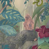 My project for course: Digital Illustration: Create a Colorful Nature Scene. Traditional illustration, Digital Illustration, and Naturalistic Illustration project by katerina_m_holubcova - 03.25.2023