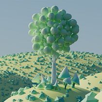 My project for course: 3D Animation with Cinema 4D and Redshift for Beginners. 3D, 3D Animation, 3D Modeling, and 3D Design project by Elene Sujashvili - 03.23.2023