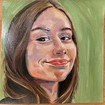 My project for course: Portrait Painting with Oil: Explore Light and Shade. Fine Arts, Painting, and Oil Painting project by studio_486513 - 03.26.2023