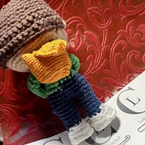 Mi proyecto del curso: Amigurumis: personas tejidas a crochet. Arts, Crafts, To, Design, Fiber Arts, Crochet, Amigurumi, and Textile Design project by Sandy Murguía sagrero - 03.26.2023