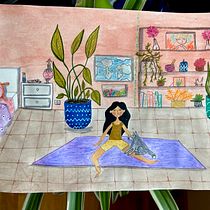 Mi proyecto del curso: Sketchbook para explorar tu estilo de dibujo. Traditional illustration, Sketching, Creativit, Drawing, Watercolor Painting, Sketchbook, and Gouache Painting project by Maria Alejandra - 03.26.2023