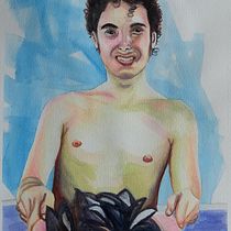 My project for course: The Human Figure in Watercolor. Un progetto di Illustrazione tradizionale, Belle arti, Pittura, Pittura ad acquerello, Disegno realistico e Disegno anatomico di Sérgio Dantas - 27.03.2023