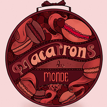 Proyect "Macarrons du Monde": Ilustración para packaging: crea diseños de productos únicos. Design, Traditional illustration, Packaging, Product Design, Digital Illustration, H, and Lettering project by Miriam Flores - 03.26.2023