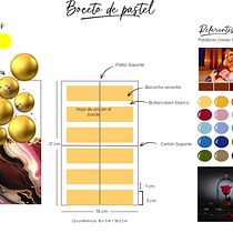 Mi proyecto del curso: Cake design: técnicas decorativas modernas. Un progetto di Design e DIY di Marie Fernández - 25.03.2023