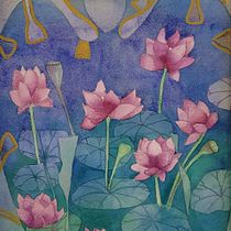 My project for course: Negative Watercolor Painting for Botanical Illustration Ein Projekt aus dem Bereich Traditionelle Illustration, Aquarellmalerei und Botanische Illustration von katharina_rutkowski - 27.03.2023